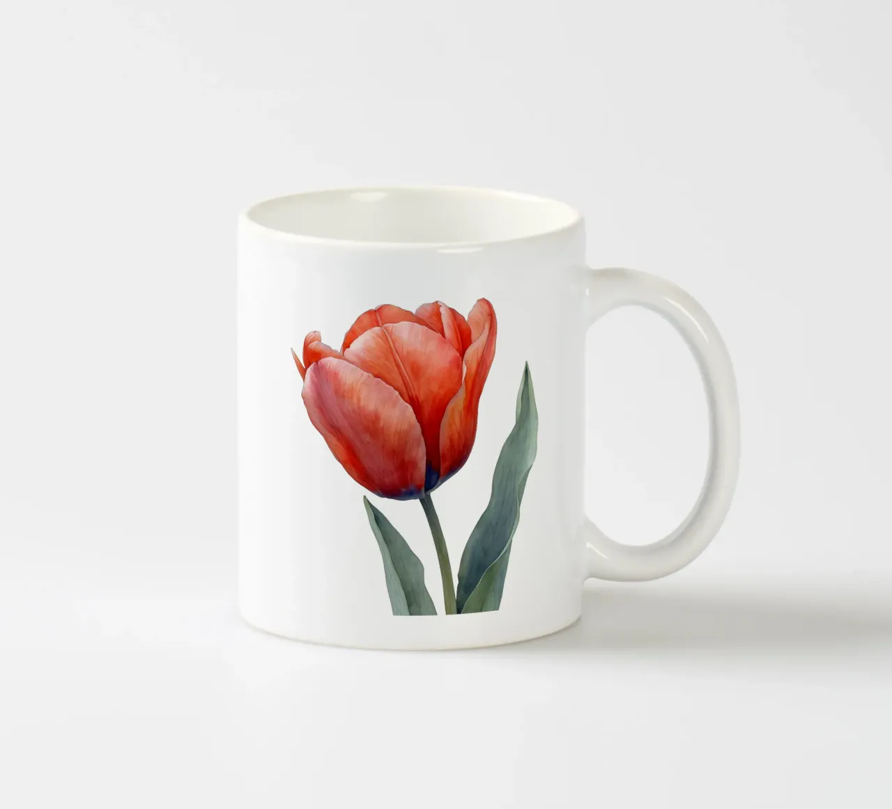 Fiore di tulipano tazza in ceramica da Bold Blooms