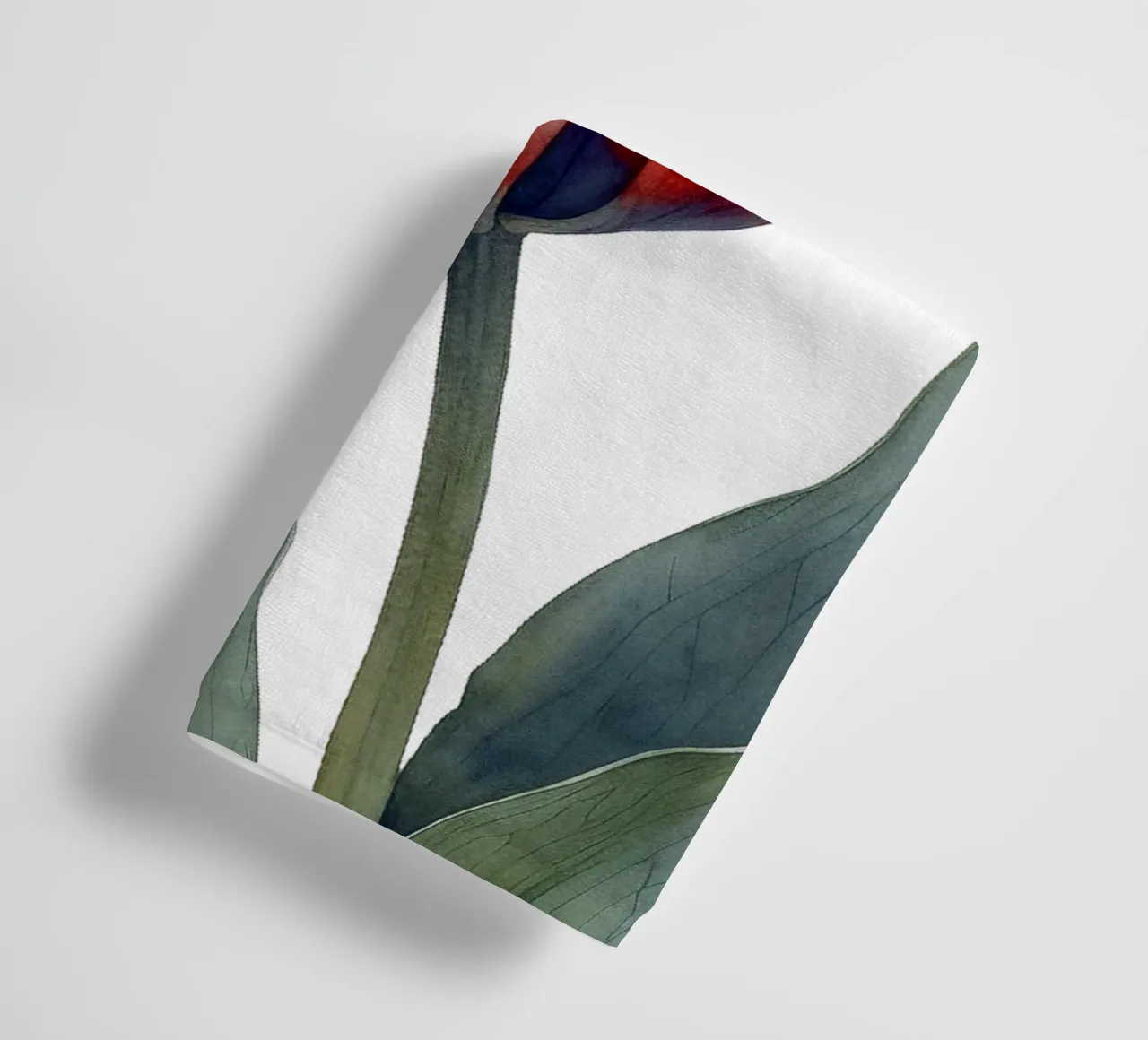 Tulip Flower towel by Bold Blooms