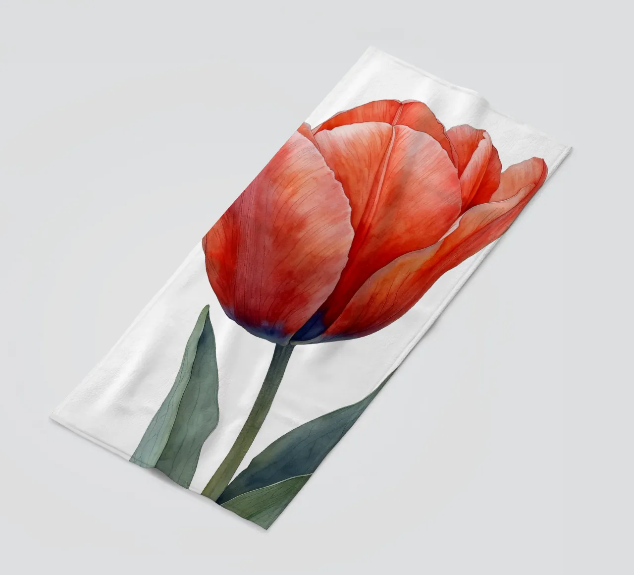 Fiore di tulipano telo mare da Bold Blooms