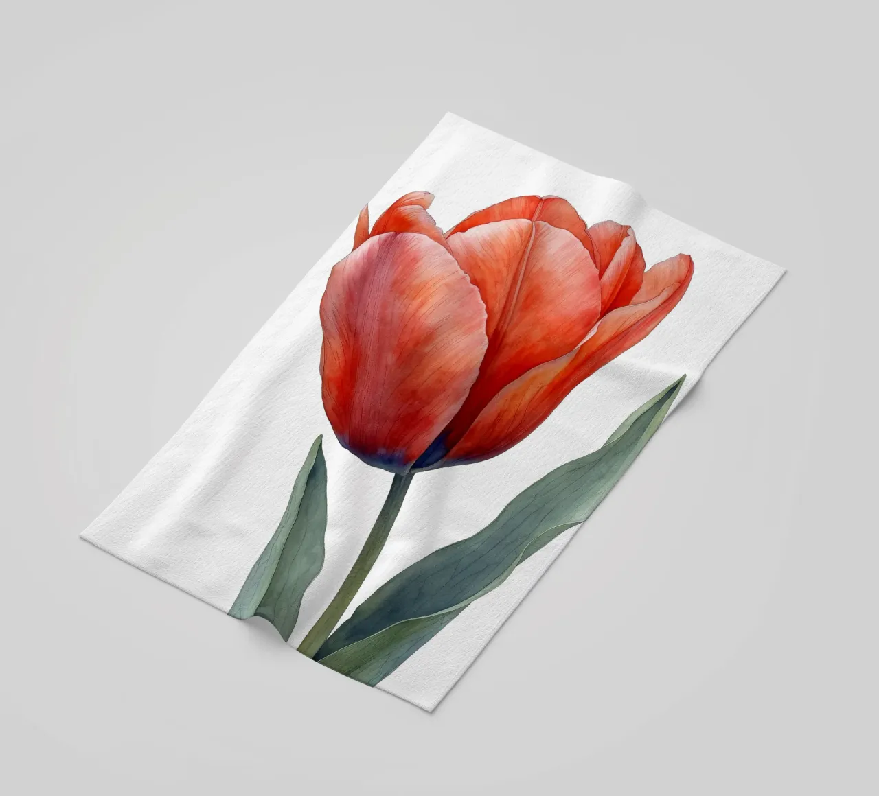 Fiore di tulipano telo mare da Bold Blooms