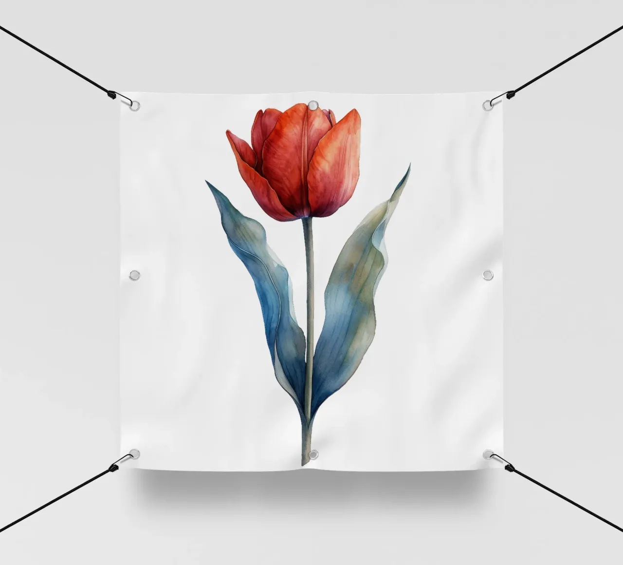 Fiore di tulipano telo in pvc da Bold Blooms