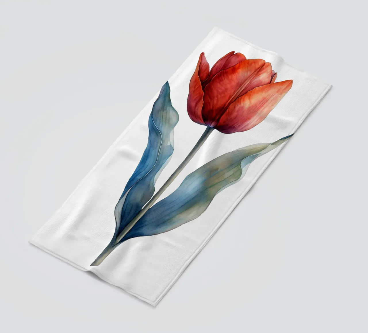 Fiore di tulipano telo mare da Bold Blooms