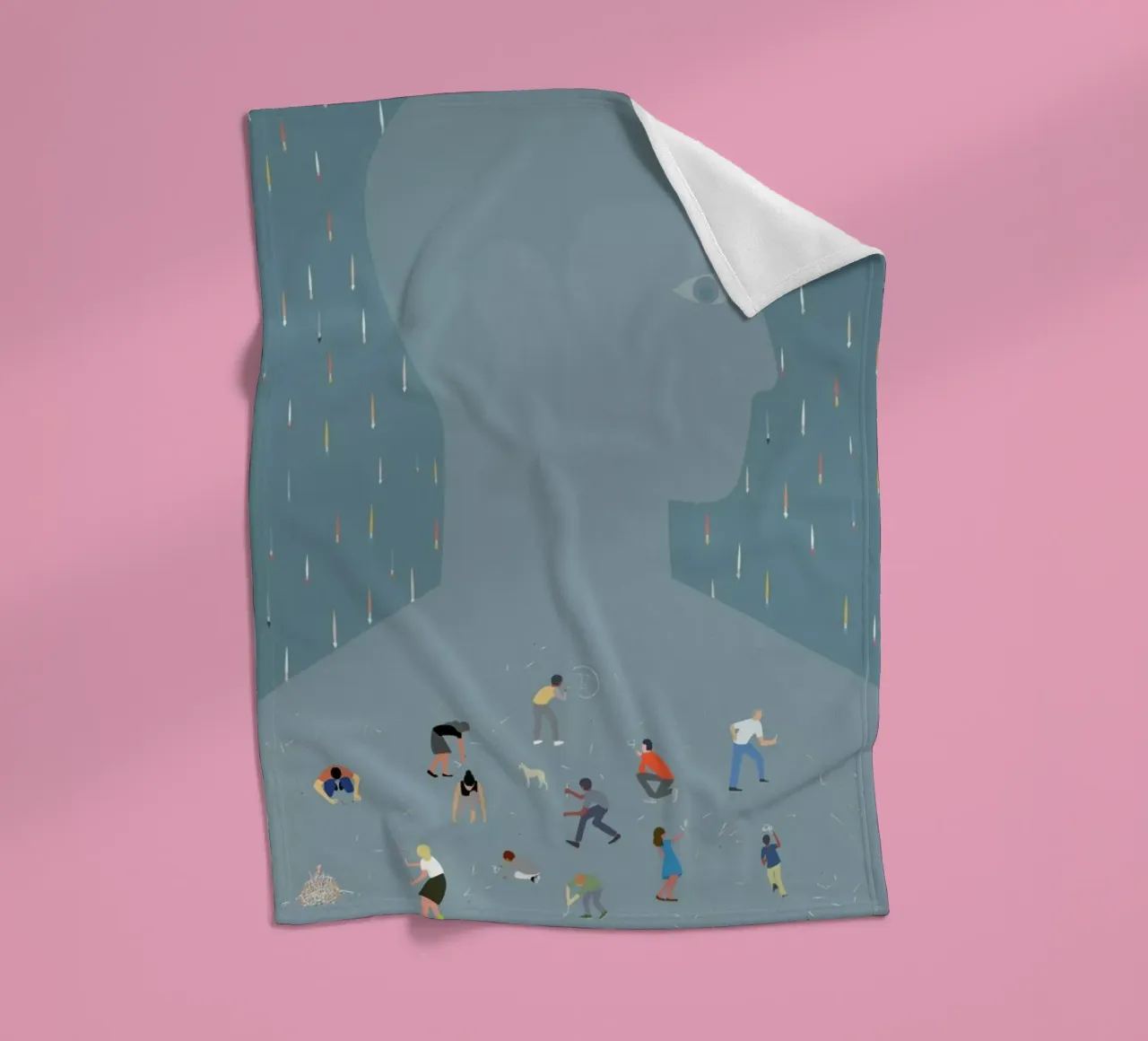 DRØM Fleecedecke von Swen Swensøn