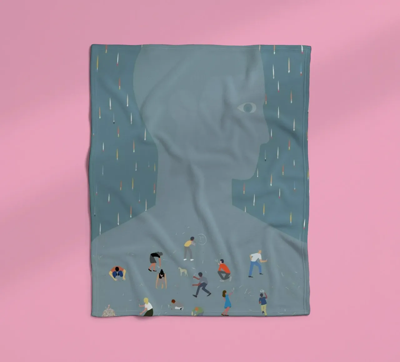 DRØM Fleecedecke von Swen Swensøn