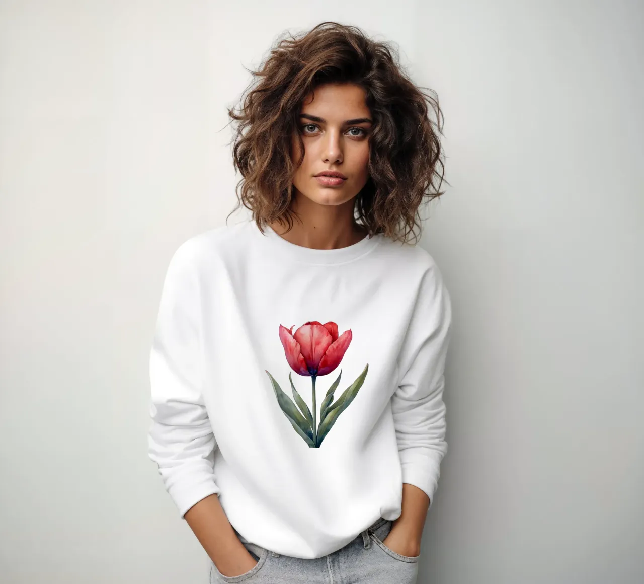 Fiore di tulipano felpa da Bold Blooms