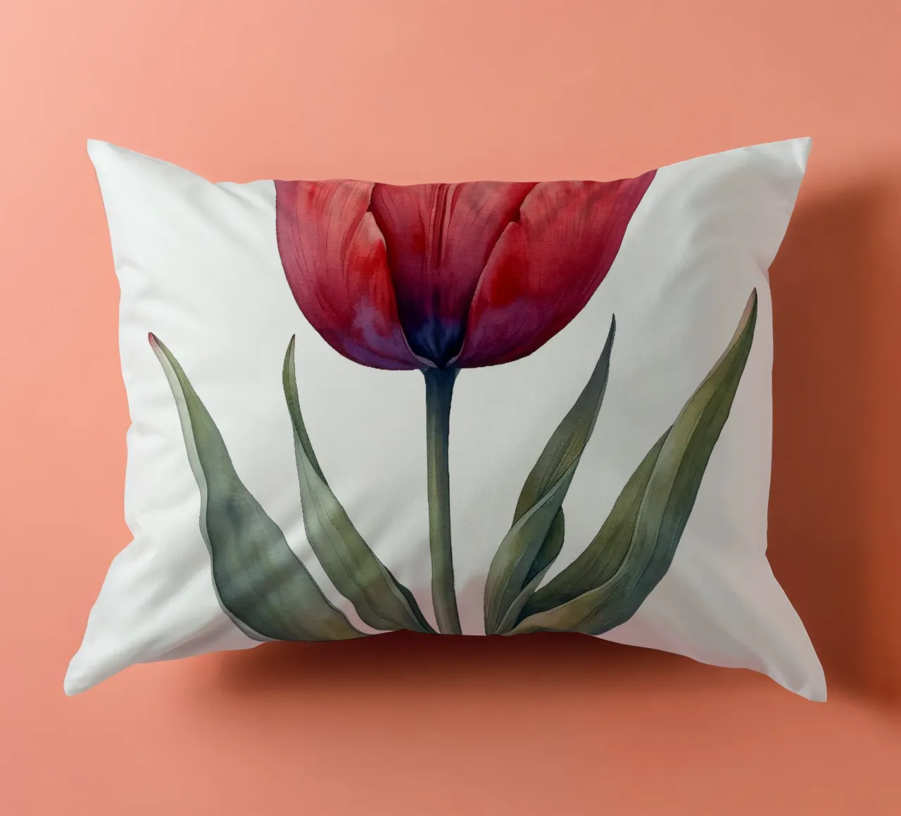 Fiore di tulipano cuscino da Bold Blooms