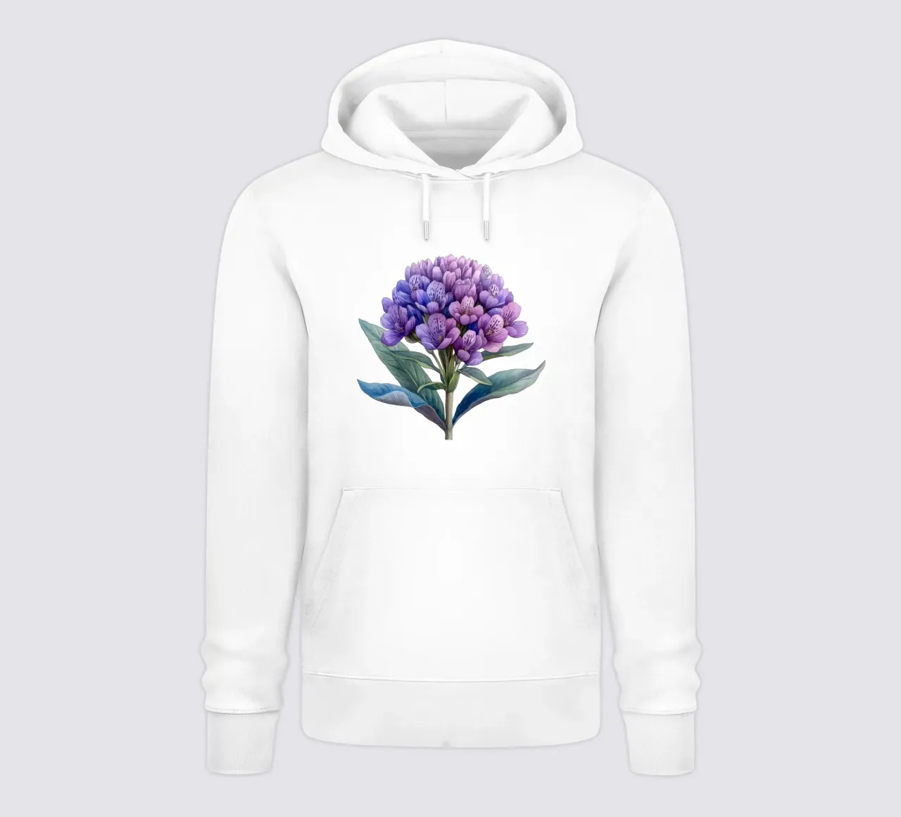 Fiore di valeriana felpa con cappuccio da Bold Blooms