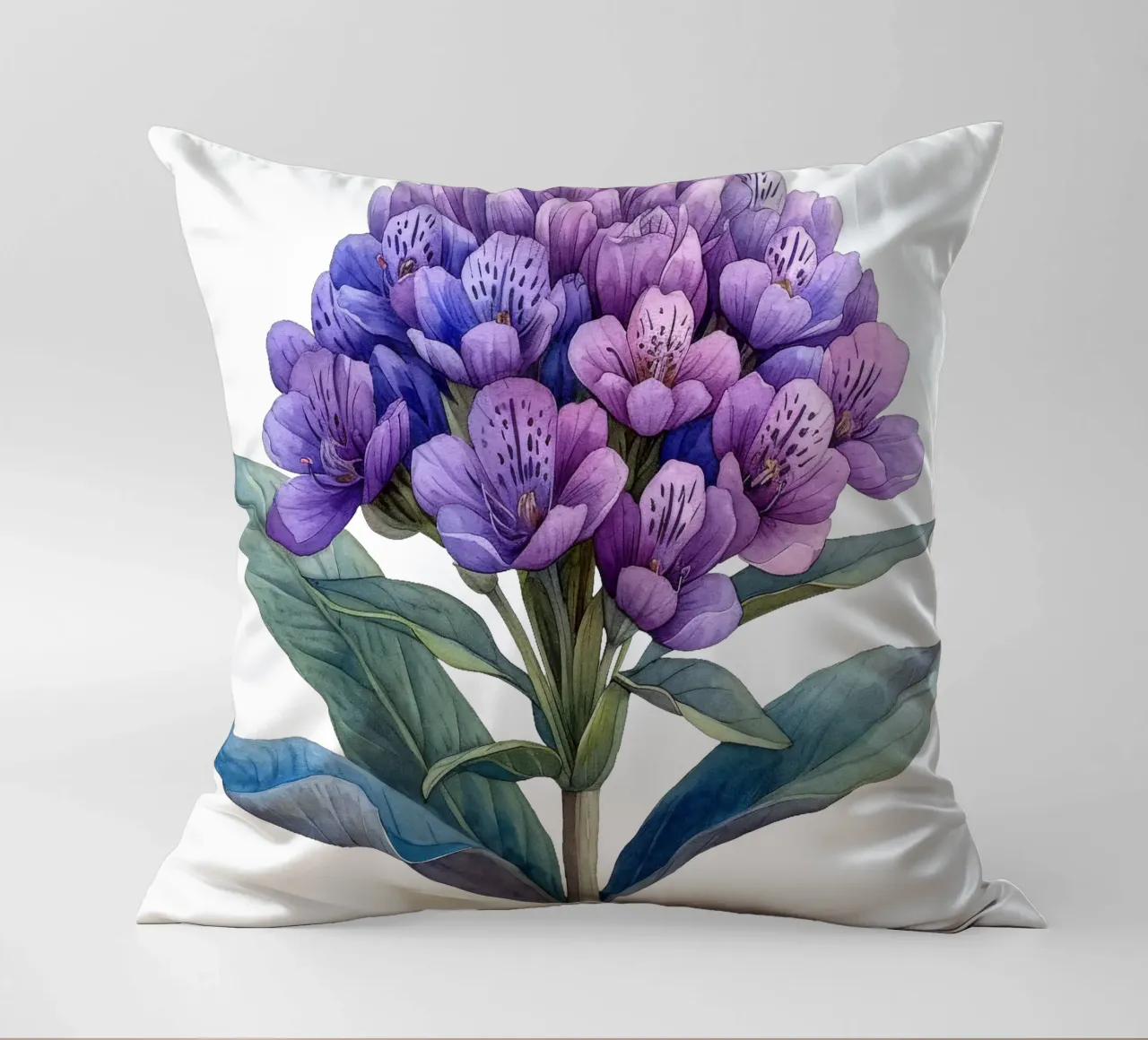 Fiore di valeriana cuscino da Bold Blooms