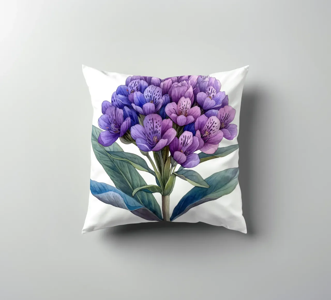 Fiore di valeriana cuscino da Bold Blooms