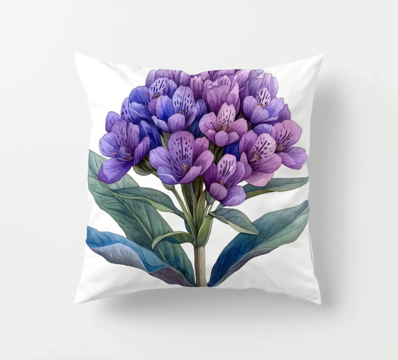 Fiore di valeriana cuscino da Bold Blooms