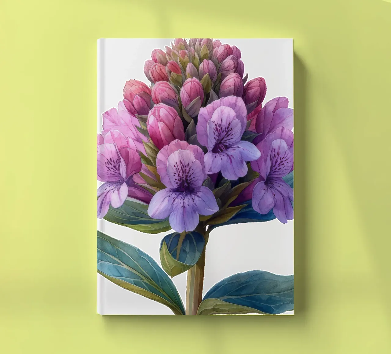 Valerian Flower notebook by Bold Blooms