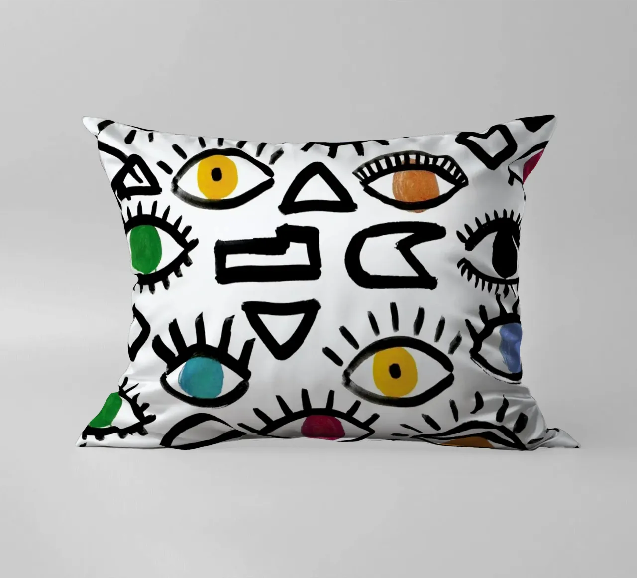 Geometric Eyes cuscino da Farina Kuklinski