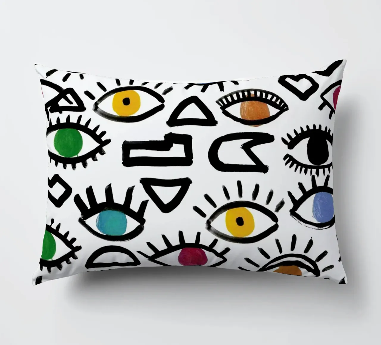 Geometric Eyes cuscino da Farina Kuklinski