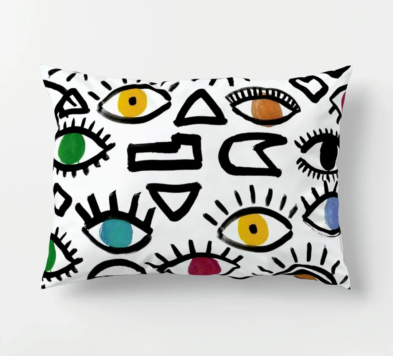 Geometric Eyes cuscino da Farina Kuklinski