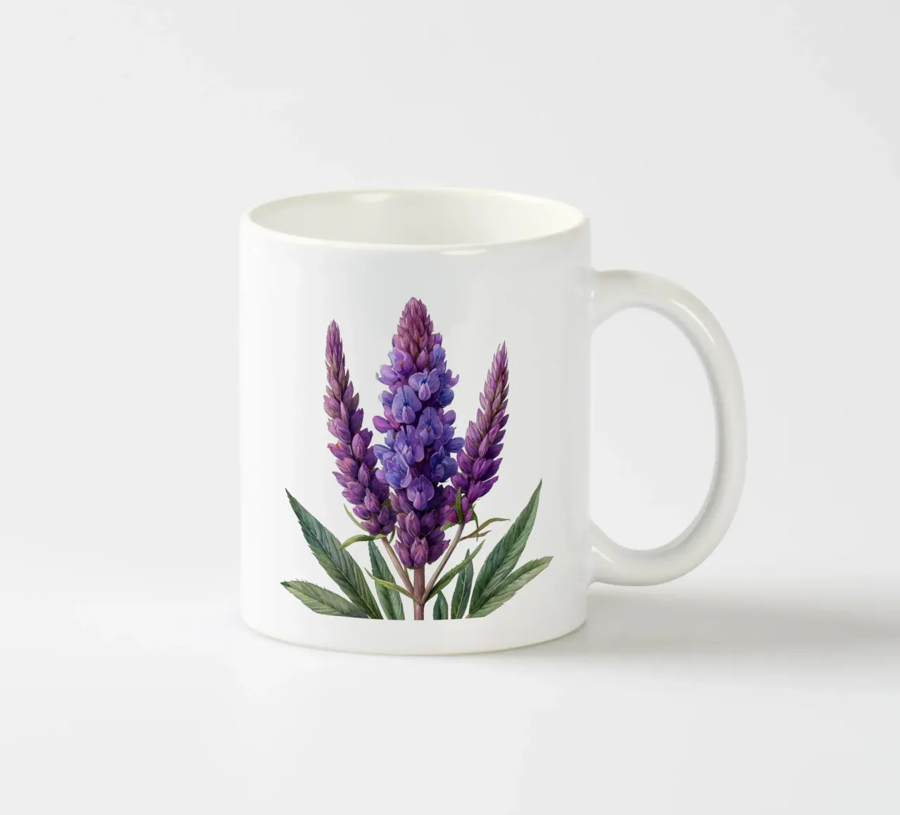 Fiore di Veronicastrum tazza in ceramica da Bold Blooms