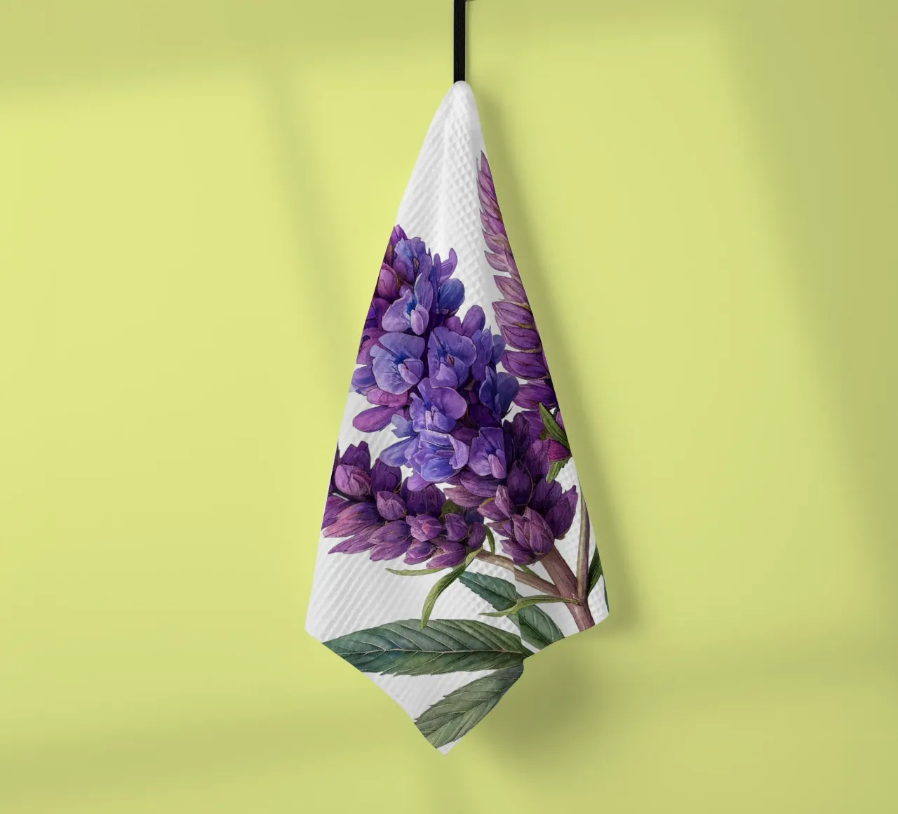 Veronicastrum Flower tea towel by Bold Blooms