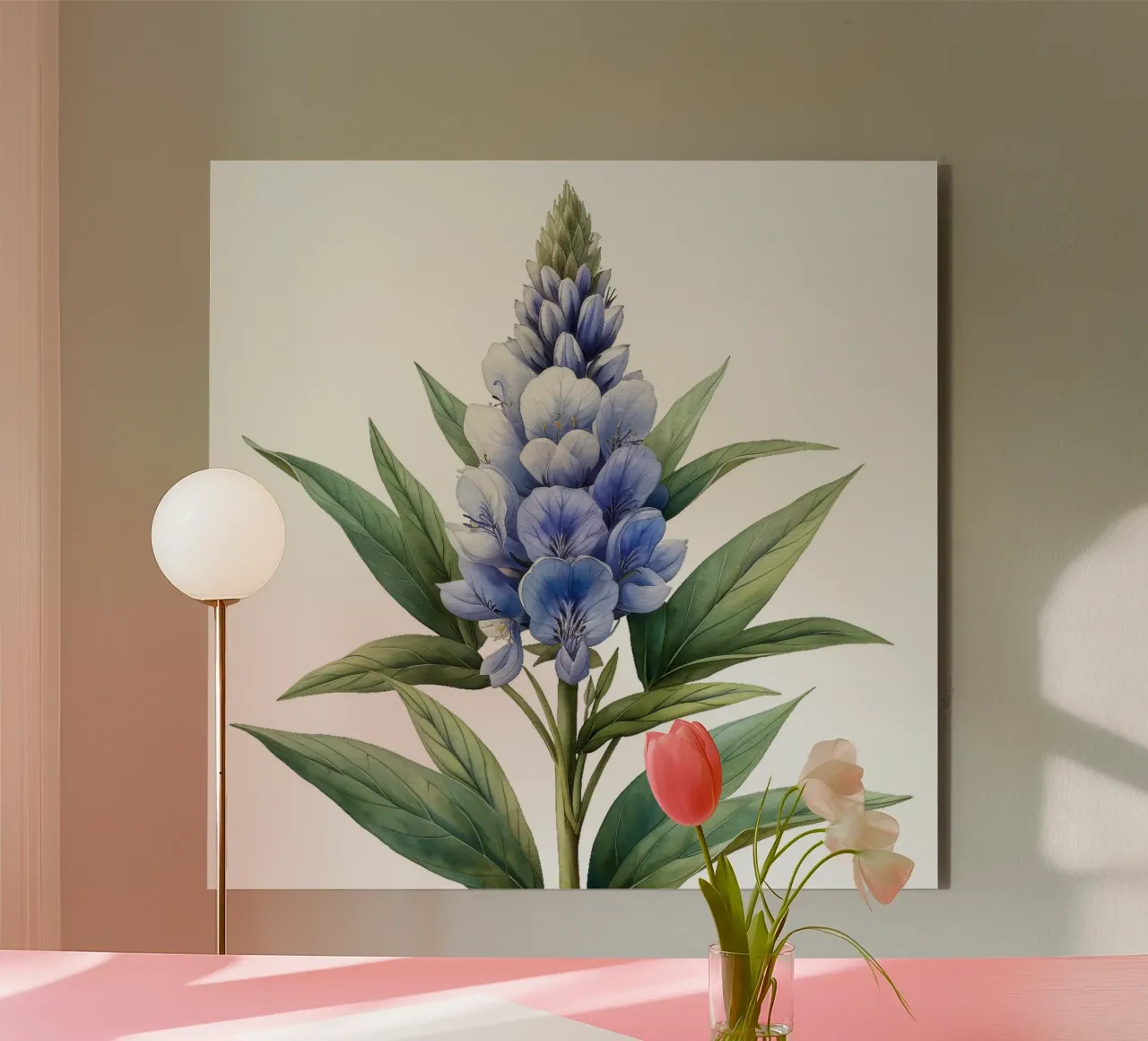 Fiore di Veronicastrum pannello forex da Bold Blooms