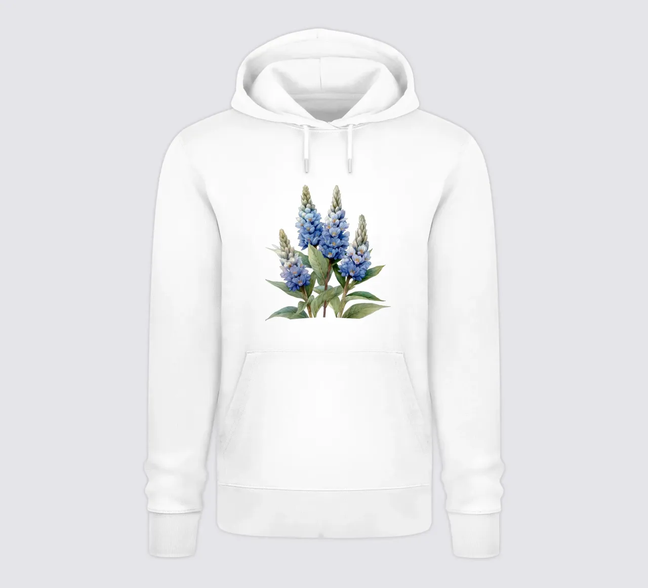 Fiore di Veronicastrum felpa con cappuccio da Bold Blooms
