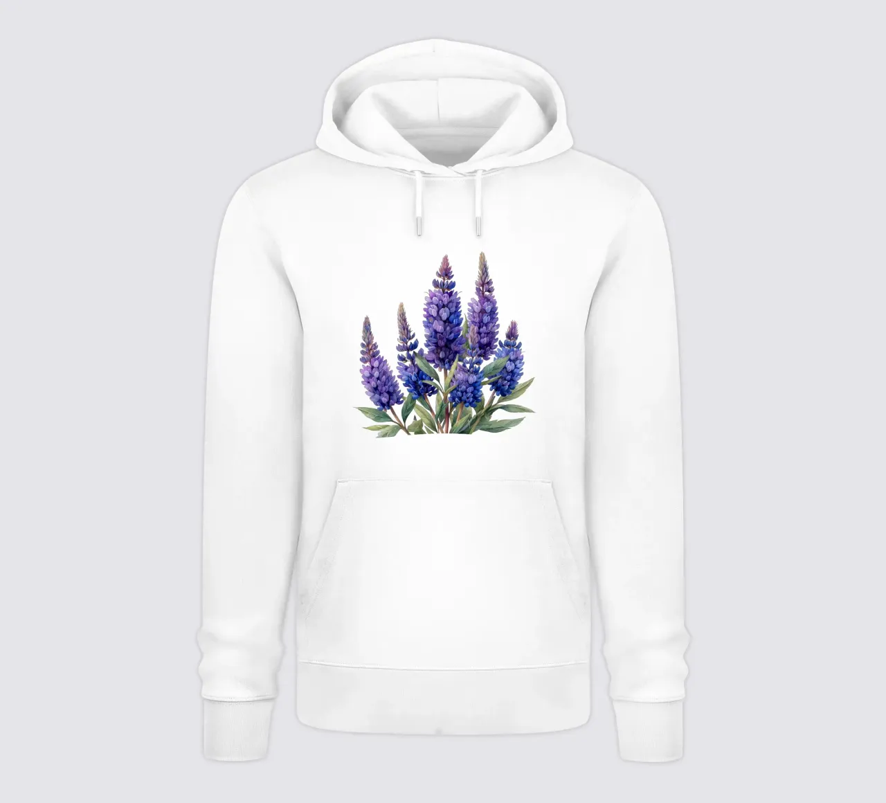 Fiore di Veronicastrum felpa con cappuccio da Bold Blooms