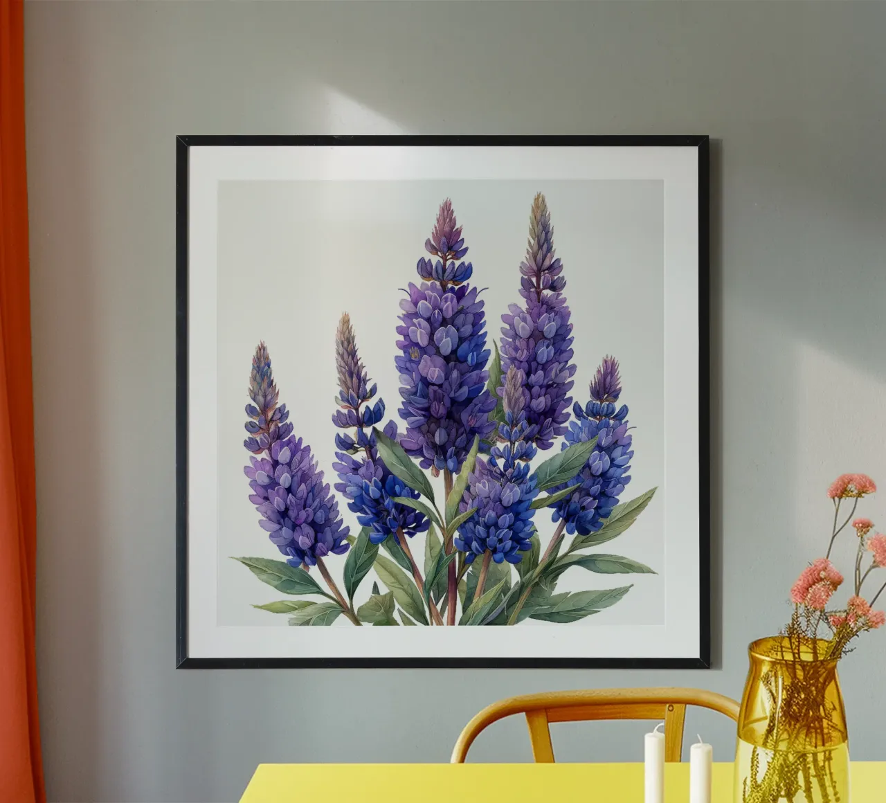 Veronicastrum Flower hahnemühle by Bold Blooms