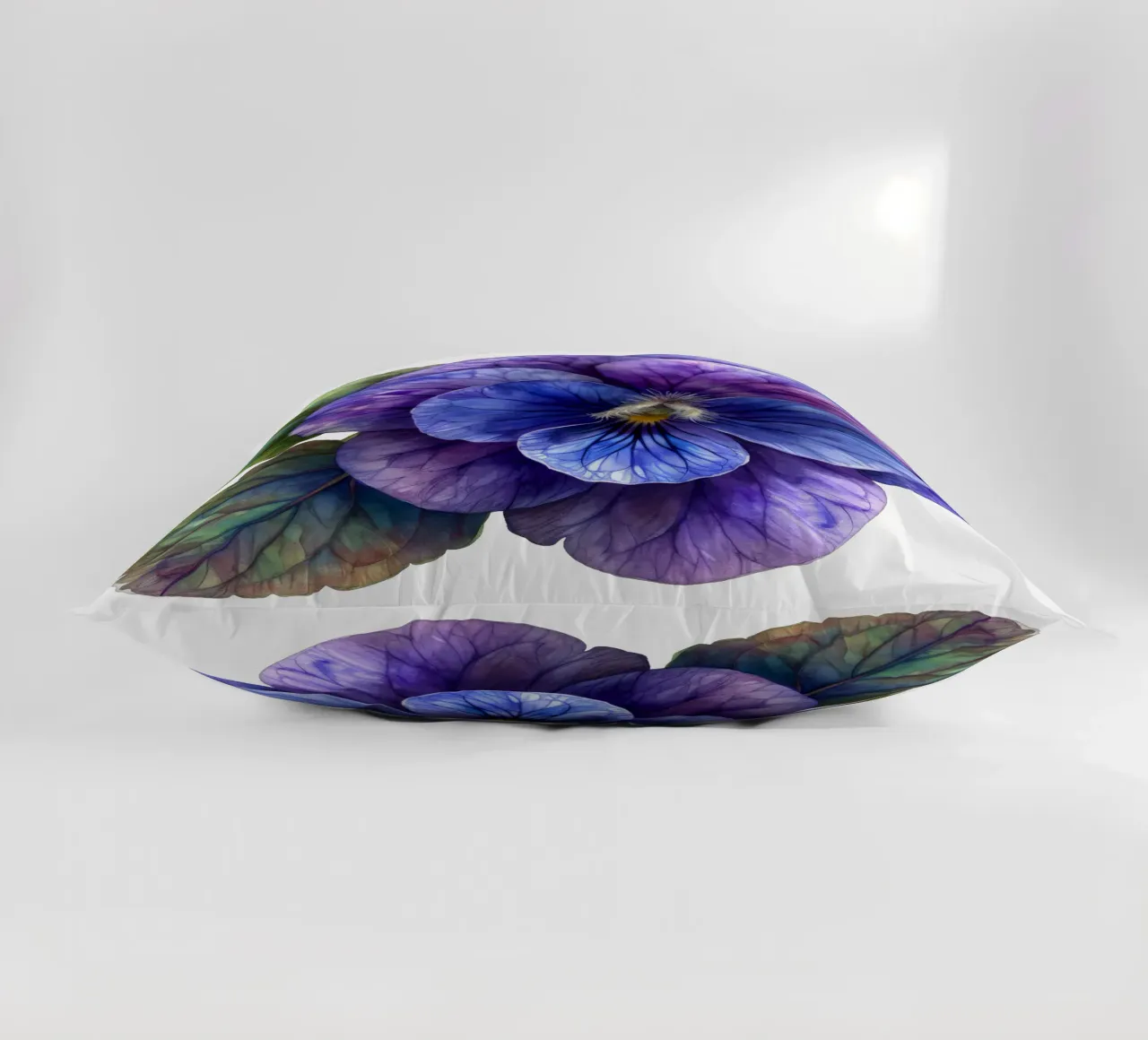 Fiore viola cuscino da Bold Blooms