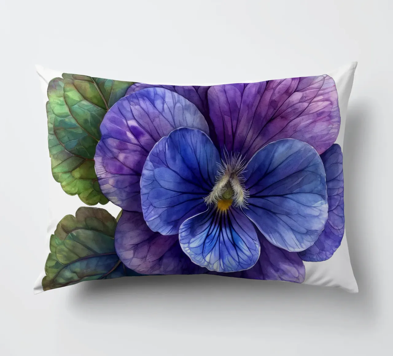 Fiore viola cuscino da Bold Blooms
