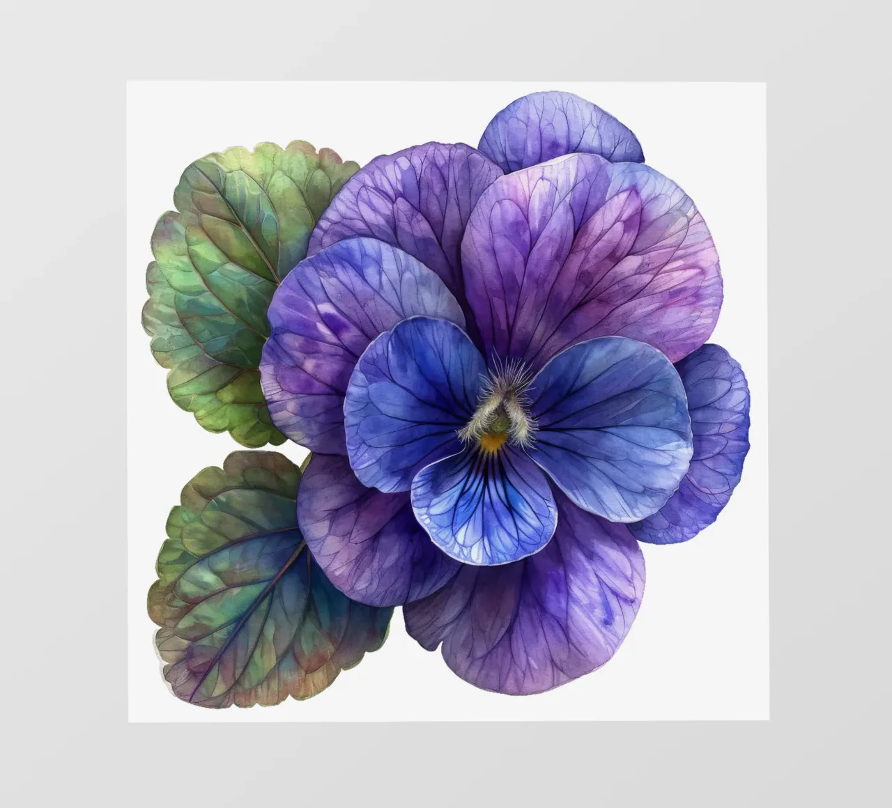 Fiore viola pellicola backlit da Bold Blooms