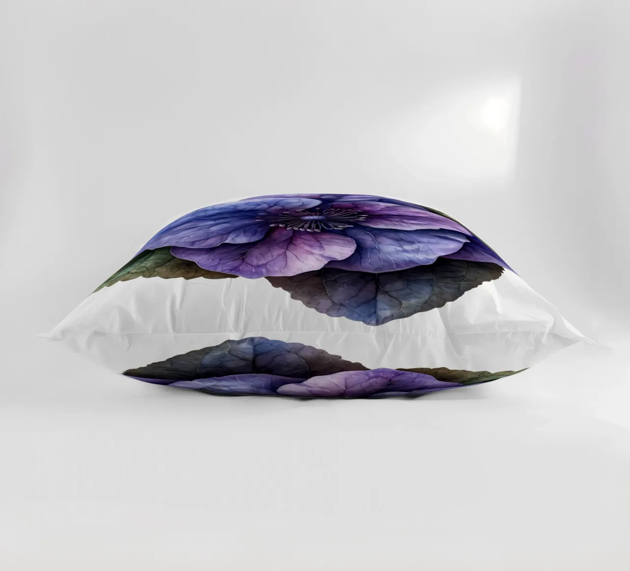 Fiore viola cuscino da Bold Blooms
