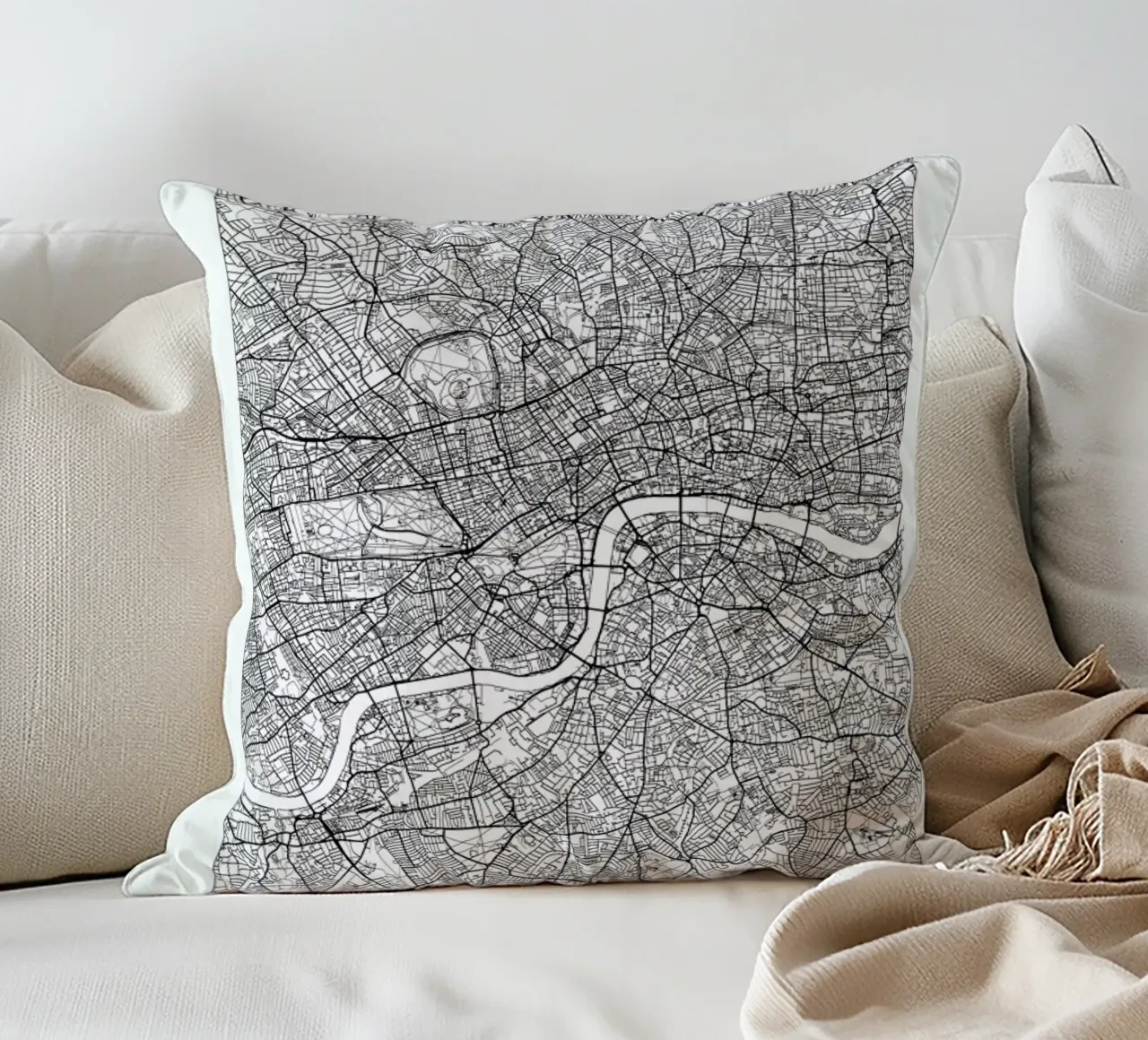 London Minimal cuscino da Hubert Roguski