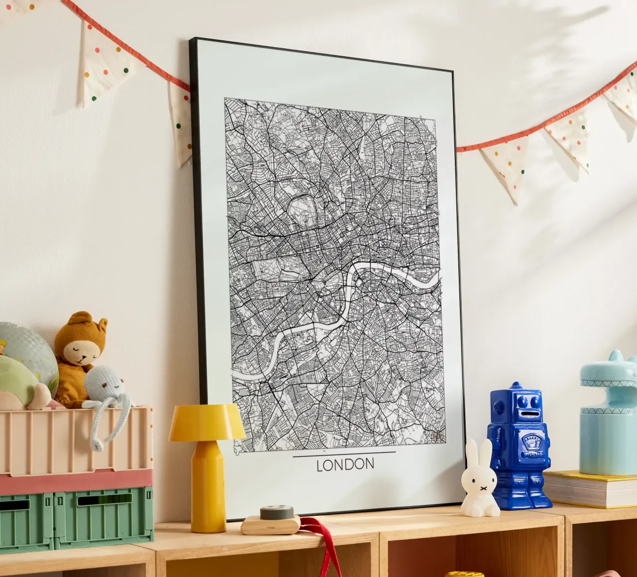 London Minimal alluminio dibond da Hubert Roguski