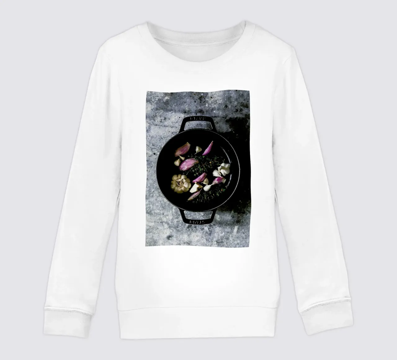 Vor dem Schmoren kids sweatshirt by Eat this