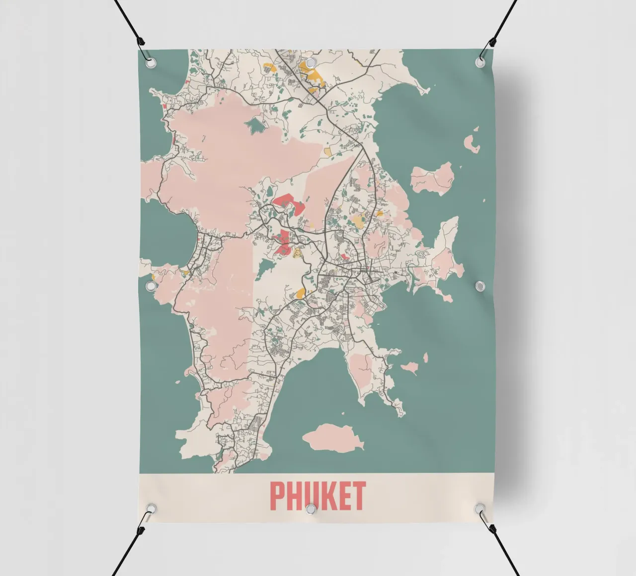 PHUKET telo in pvc da Travelstudio