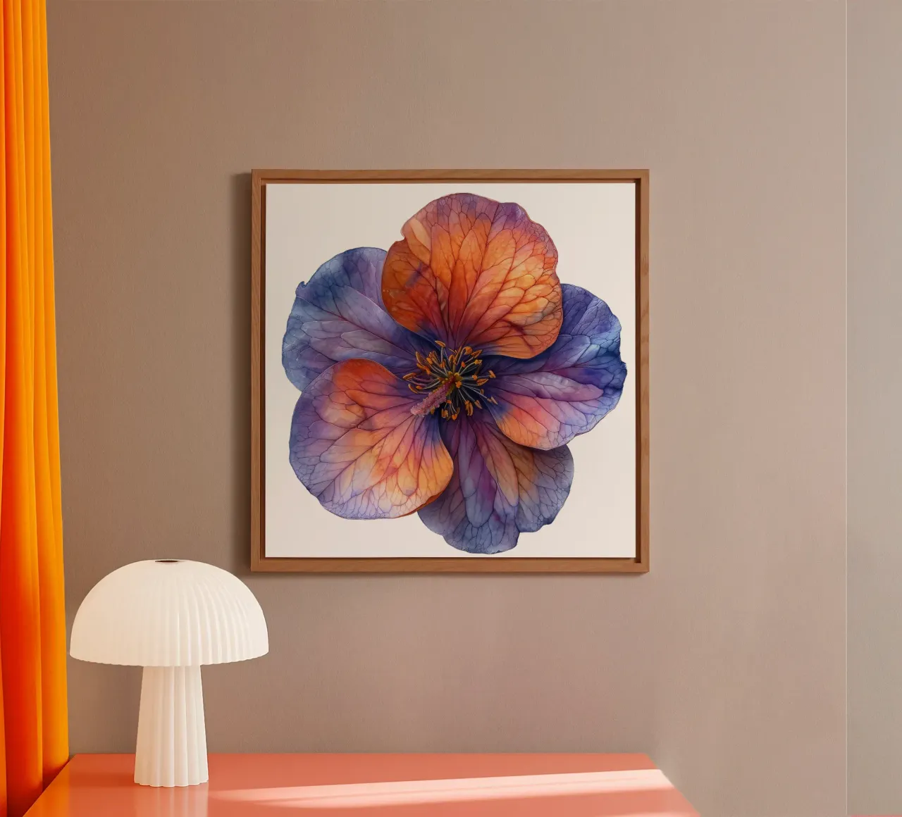 Mauerblümchen Forex-Platte von Bold Blooms