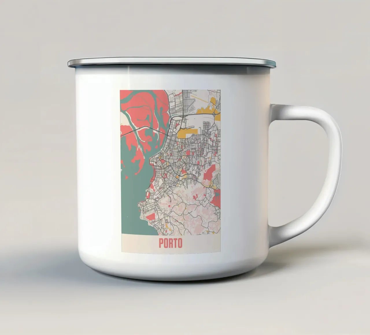 PORTO tazza in smalto da Travelstudio