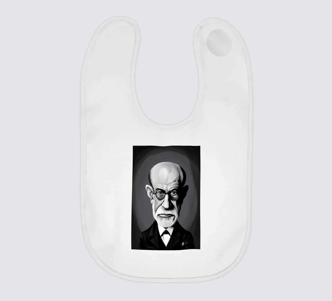 Sigmund Freud bavaglino da Rob Art | Illustration
