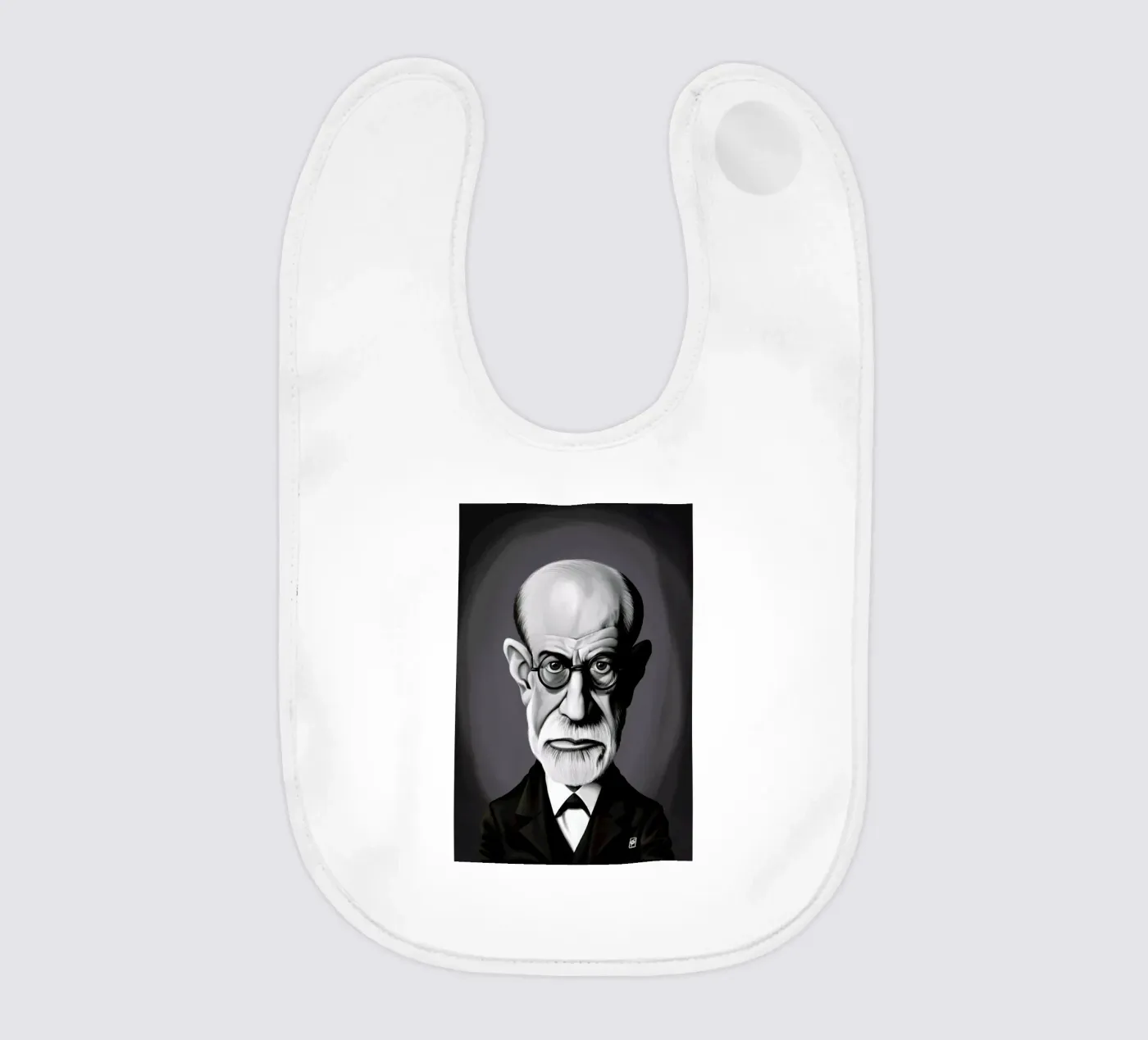 Sigmund Freud bavaglino da Rob Art | Illustration