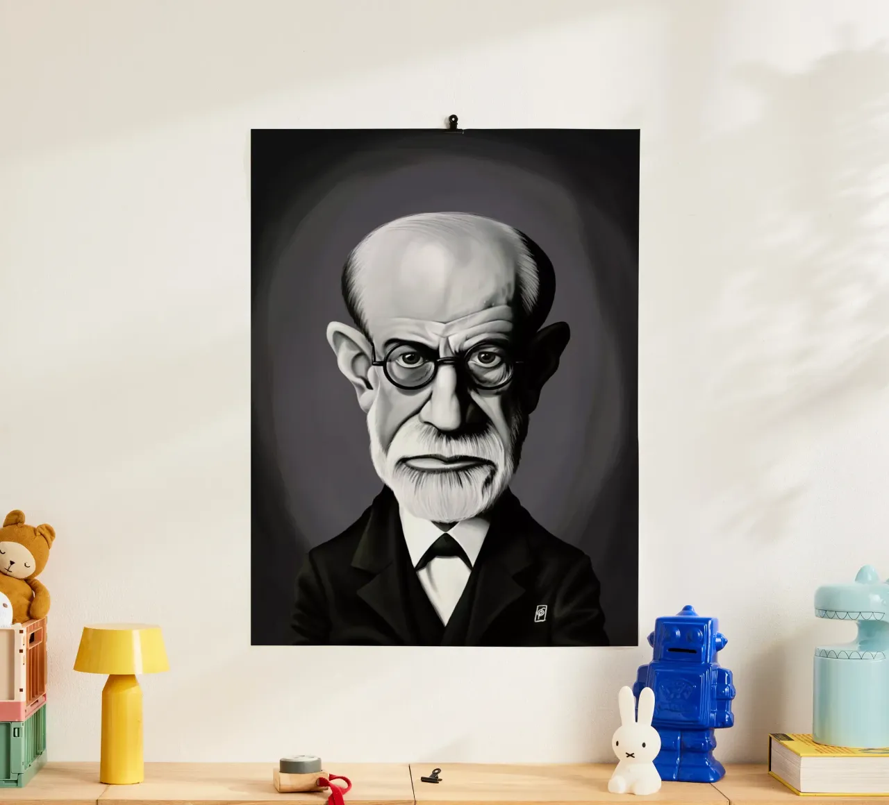 Sigmund Freud poster da Rob Art | Illustration