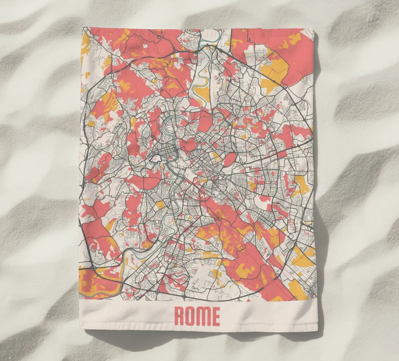 ROME strandhanddoek van Travelstudio