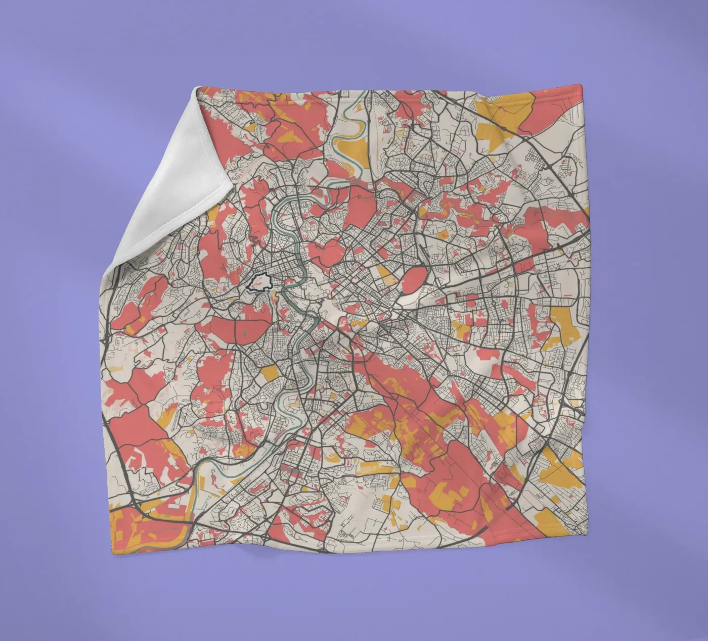 ROME fleecedeken van Travelstudio