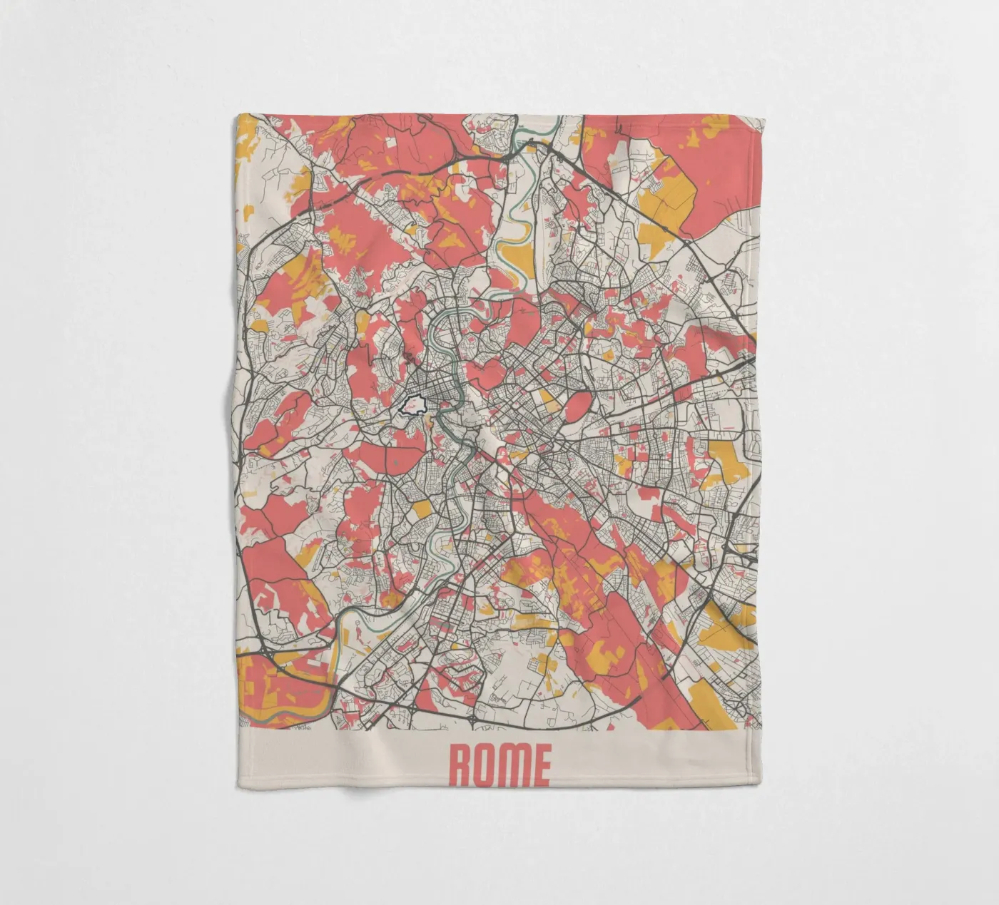 ROME fleecedeken van Travelstudio