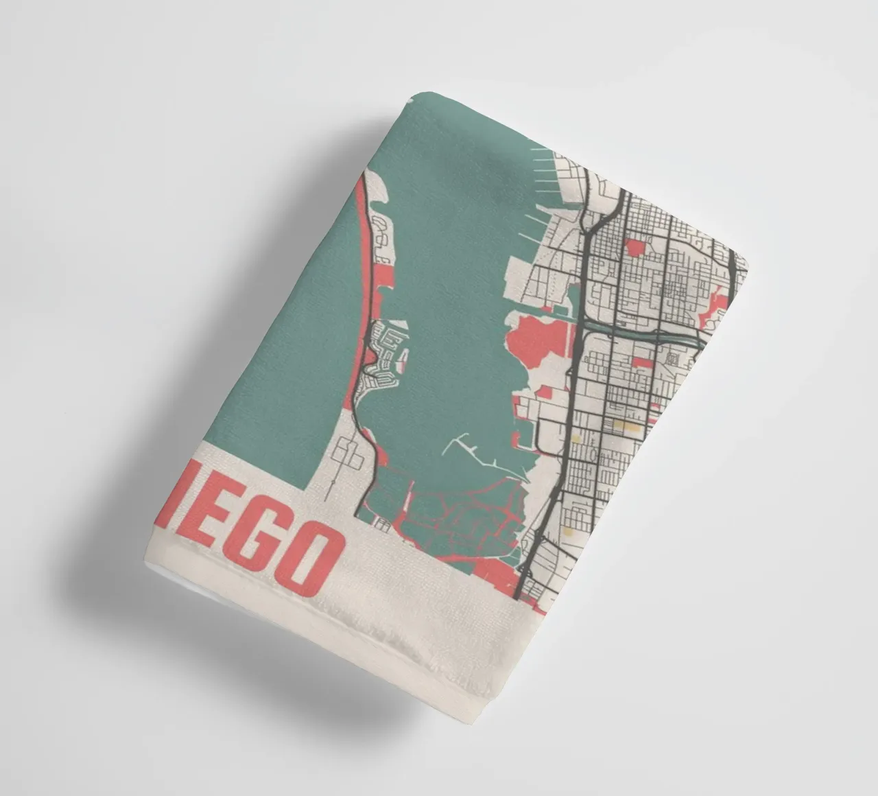 SAN DIEGO asciugamano da bagno da Travelstudio