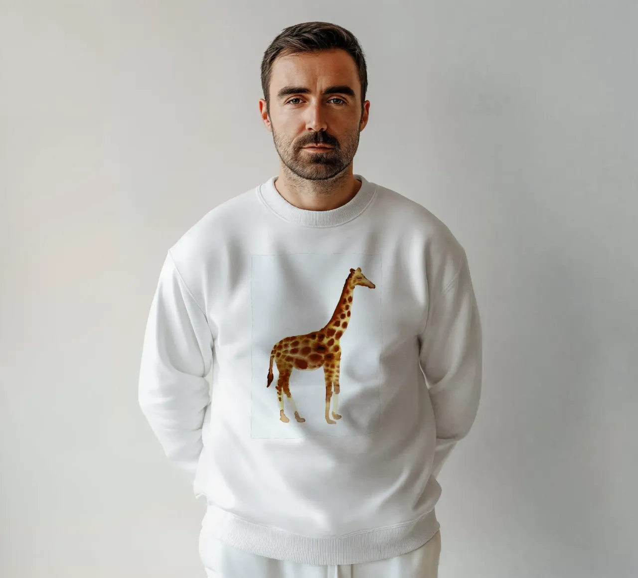 Giraffe felpa da Farina Kuklinski