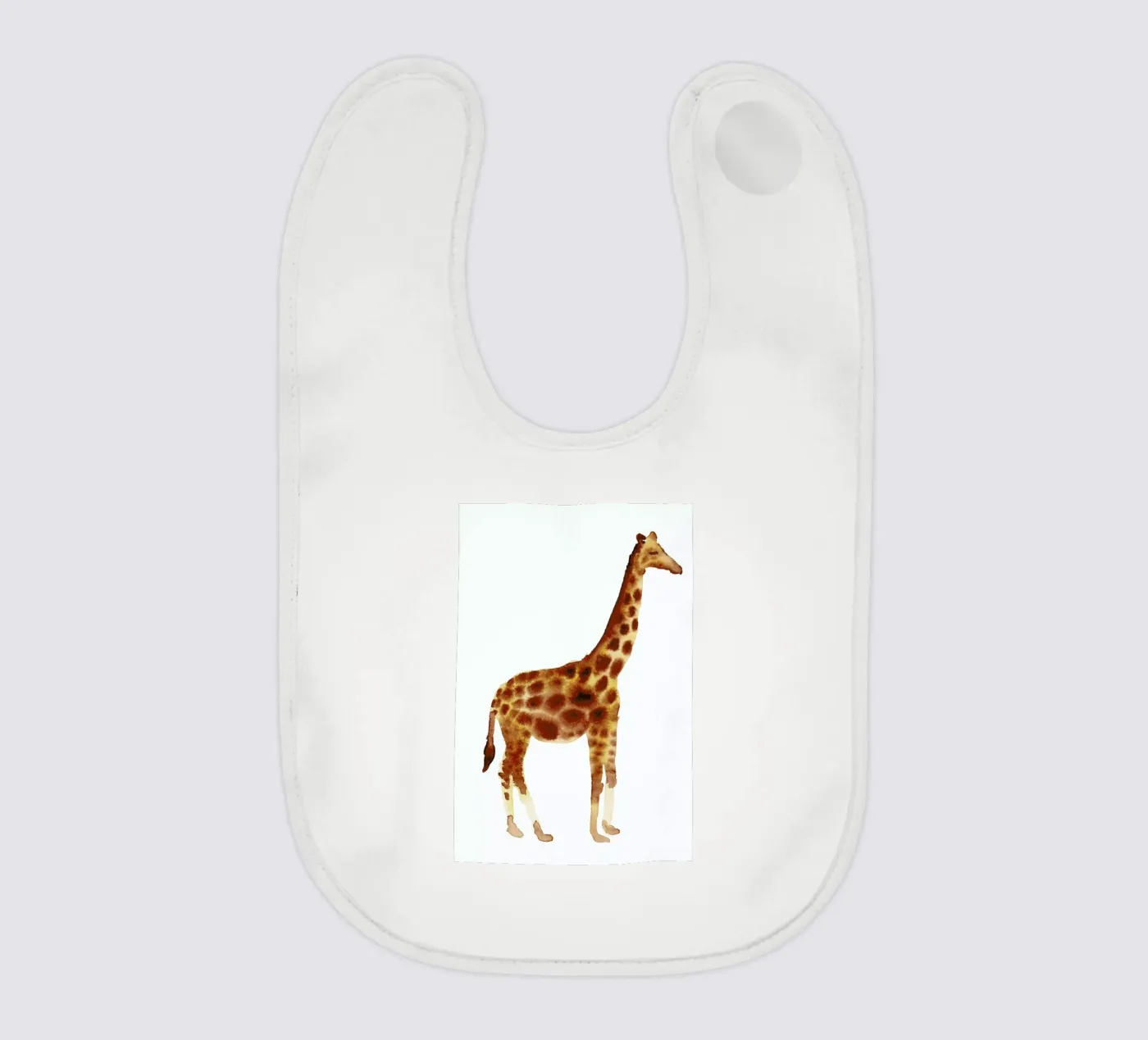 Giraffe baby slabbetje van Farina Kuklinski