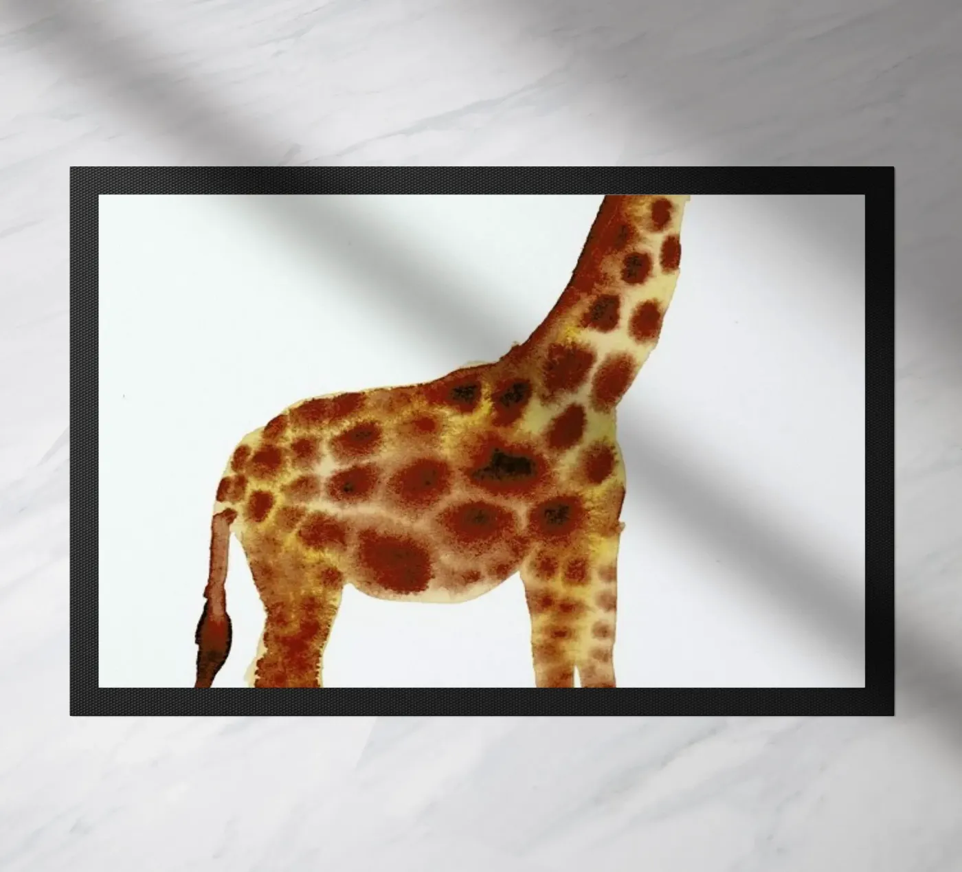 Giraffe paillasson de Farina Kuklinski