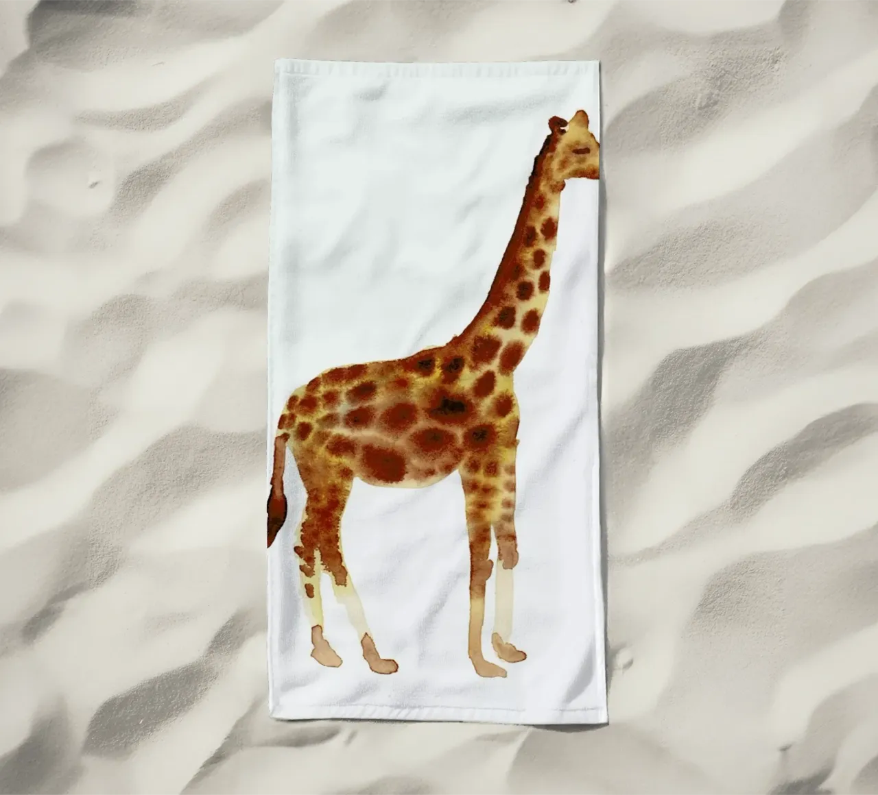 Giraffe telo mare da Farina Kuklinski