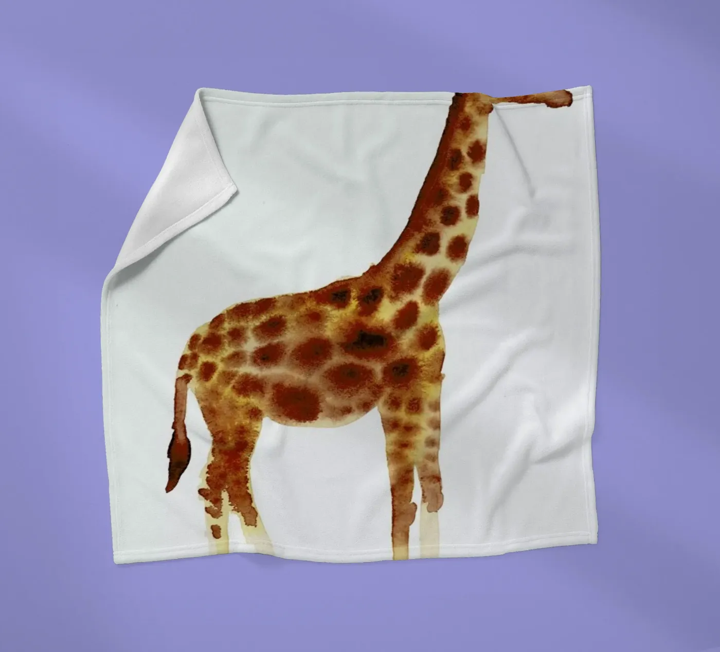 Giraffe Fleecedecke von Farina Kuklinski