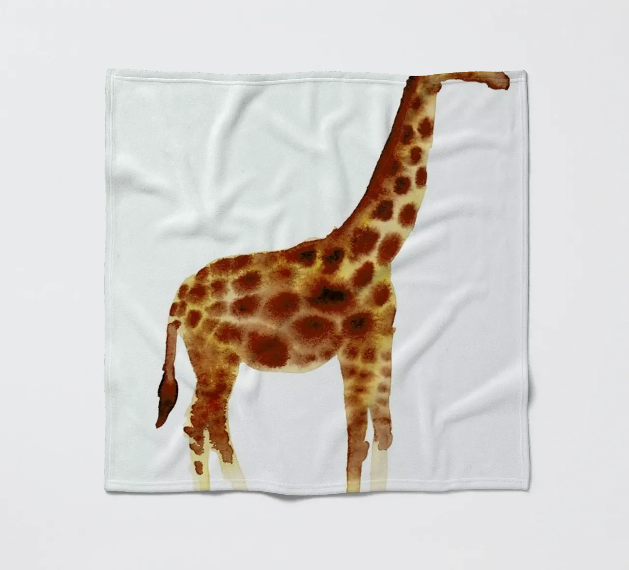 Giraffe Fleecedecke von Farina Kuklinski