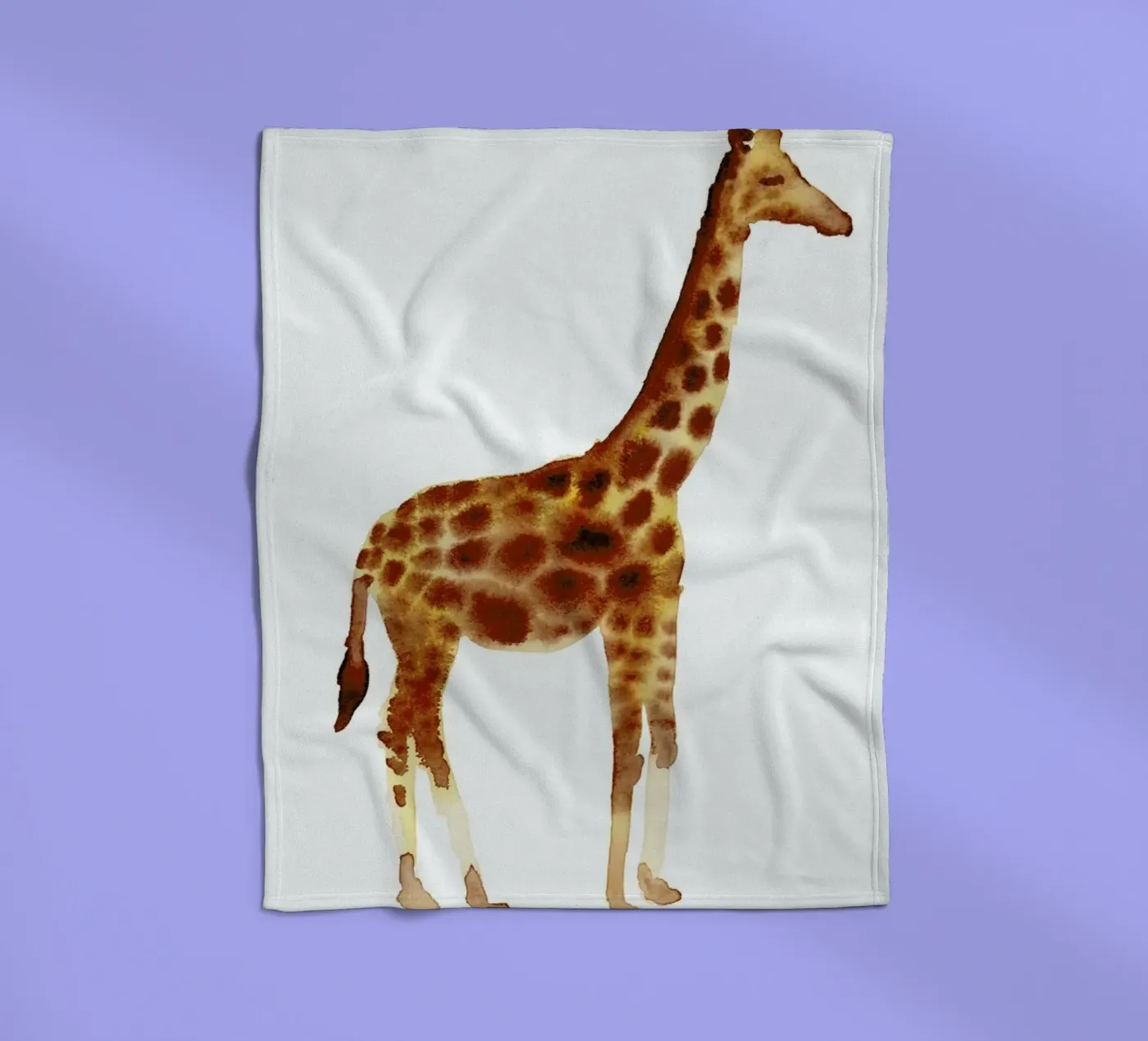 Giraffe Fleecedecke von Farina Kuklinski