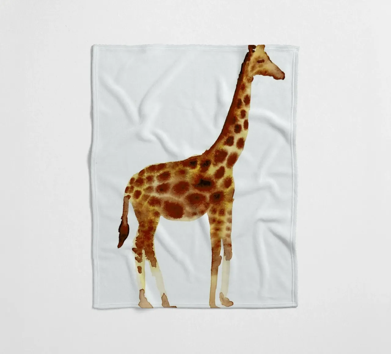 Giraffe Fleecedecke von Farina Kuklinski