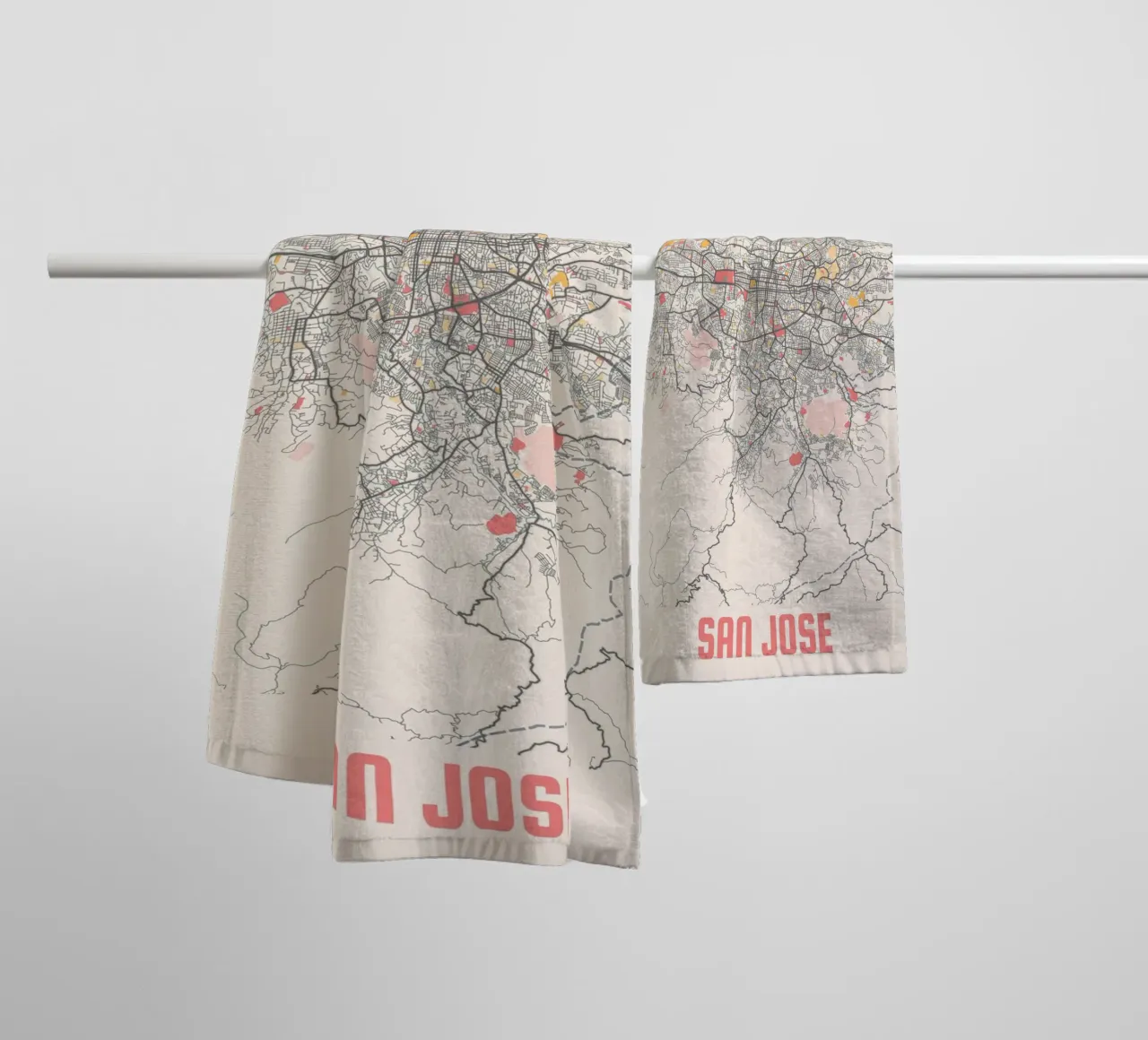 SAN JOSE asciugamano da bagno da Travelstudio